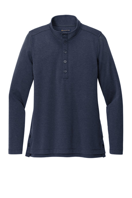 Brooks Brothers Women's Mid-Layer Stretch 1/2-Button. BB18203 Brooks Brothers