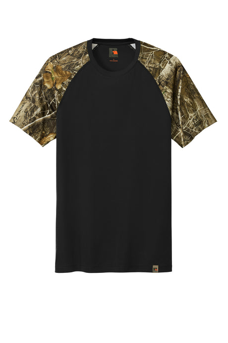 Russell Outdoors Realtree Colorblock Performance Tee. RU151 Russell Outdoors