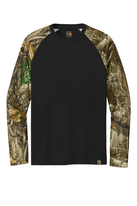 Russell Outdoors Realtree Colorblock Performance Long Sleeve Tee. RU151LS Russell Outdoors