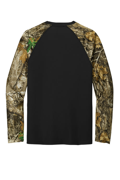 Russell Outdoors Realtree Colorblock Performance Long Sleeve Tee. RU151LS Russell Outdoors