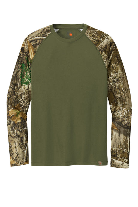 Russell Outdoors Realtree Colorblock Performance Long Sleeve Tee. RU151LS Russell Outdoors