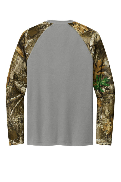 Russell Outdoors Realtree Colorblock Performance Long Sleeve Tee. RU151LS Russell Outdoors