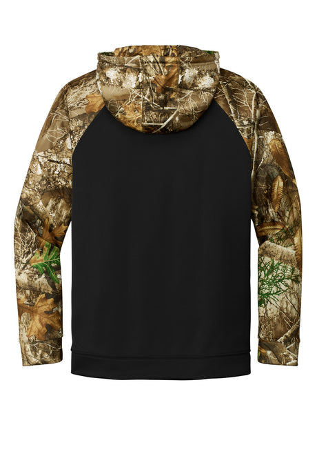Russell Outdoors Realtree Performance Colorblock Full-Zip Hoodie. RU452 Russell Outdoors