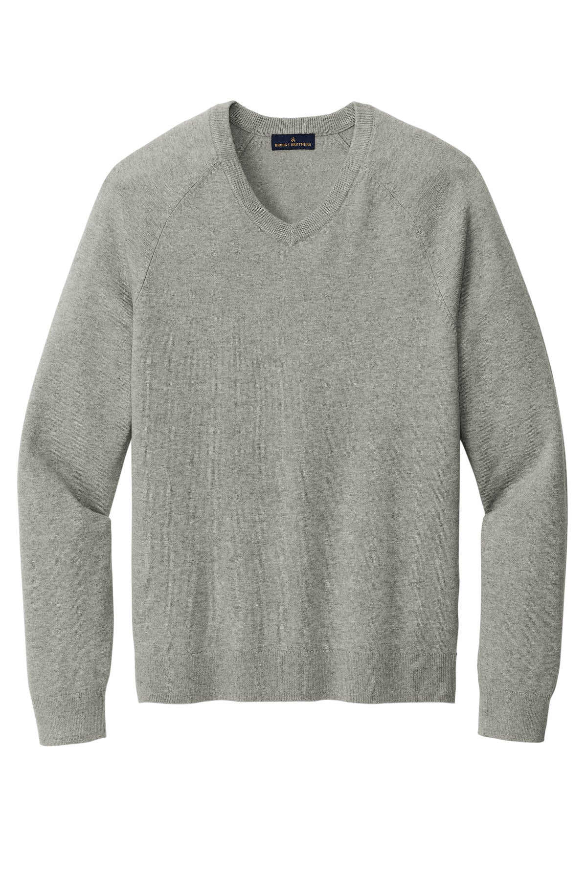 Brooks Brothers Cotton Stretch V-Neck Sweater. BB18400 Brooks Brothers