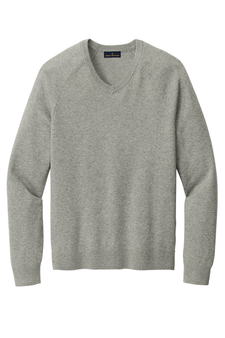 Brooks Brothers Cotton Stretch V-Neck Sweater. BB18400 Brooks Brothers