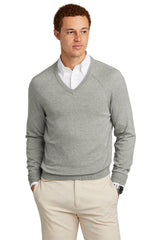 Brooks Brothers Cotton Stretch V-Neck Sweater. BB18400 Brooks Brothers