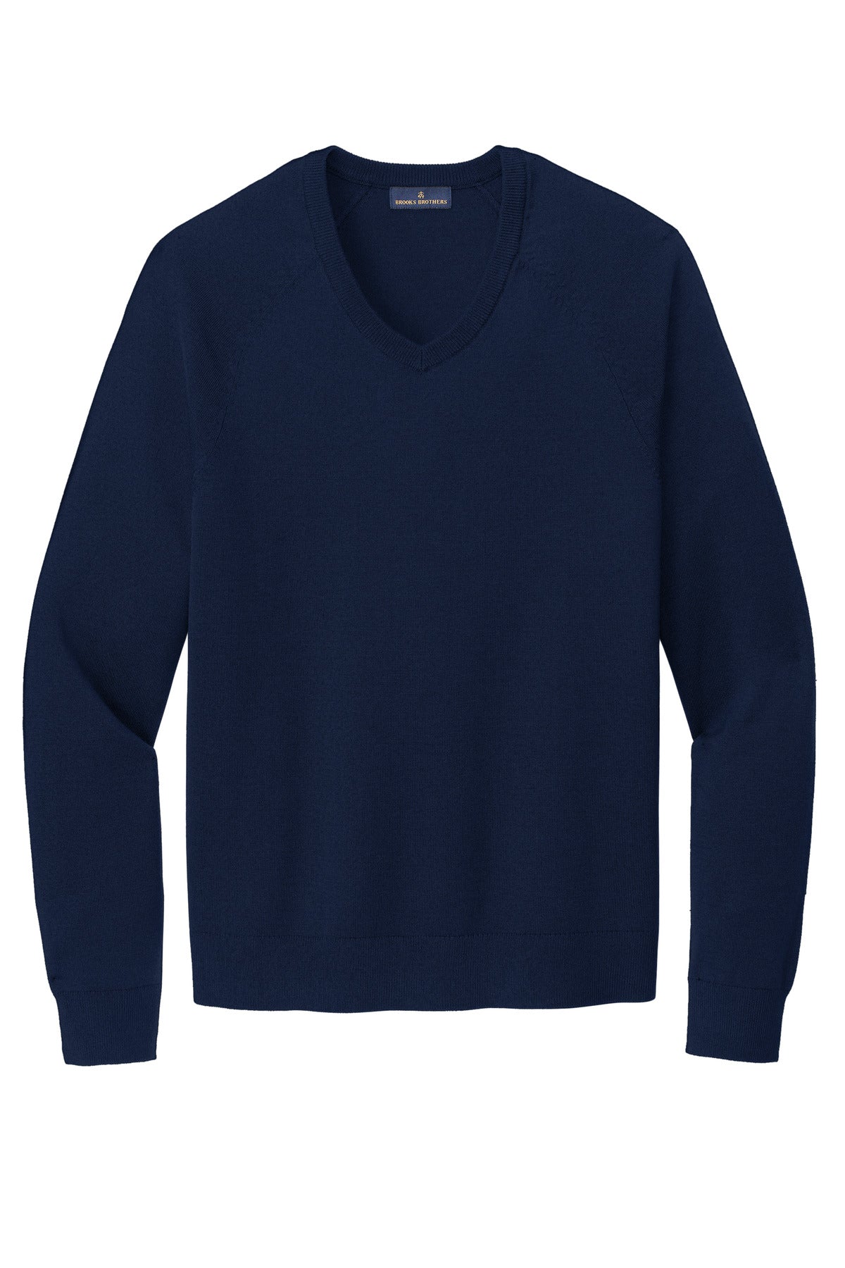 Brooks Brothers Cotton Stretch V-Neck Sweater. BB18400 Brooks Brothers
