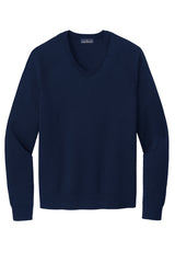 Brooks Brothers Cotton Stretch V-Neck Sweater. BB18400 Brooks Brothers