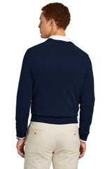 Brooks Brothers Cotton Stretch V-Neck Sweater. BB18400 Brooks Brothers