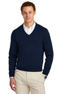 Brooks Brothers Cotton Stretch V-Neck Sweater. BB18400 Brooks Brothers