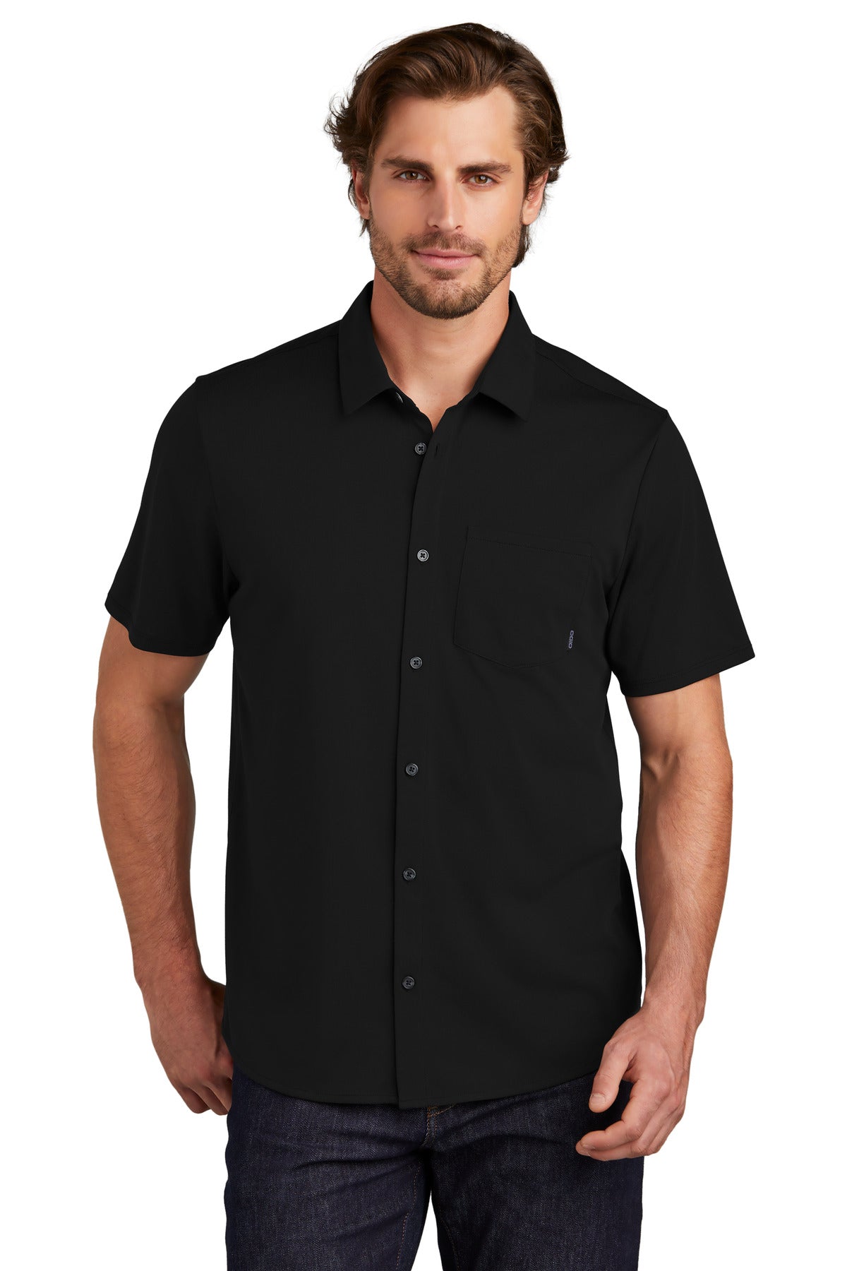 OGIO Extend Short Sleeve Button-Up. OG160 OGIO
