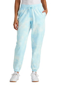 Port & Company Ladies Beach Wash Cloud Tie-Dye Sweatpant LPC140P Port & Company