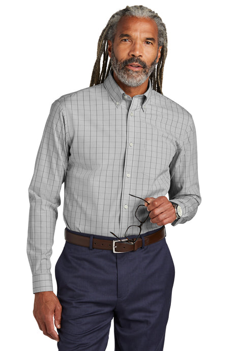 Brooks Brothers Wrinkle-Free Stretch Patterned Shirt. BB18008 Brooks Brothers