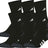 adidas Youth Athletic Cushioned 6-Pack Crew