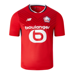 New Balance Youth Lille LOSC Home Short Sleeve Jersey New Balance