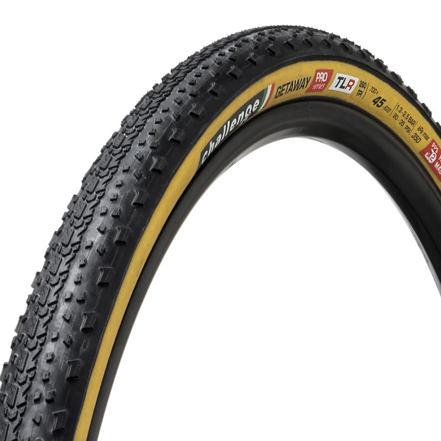 Challenge GETAWAY Pro TLR Gravel Tire Challenge