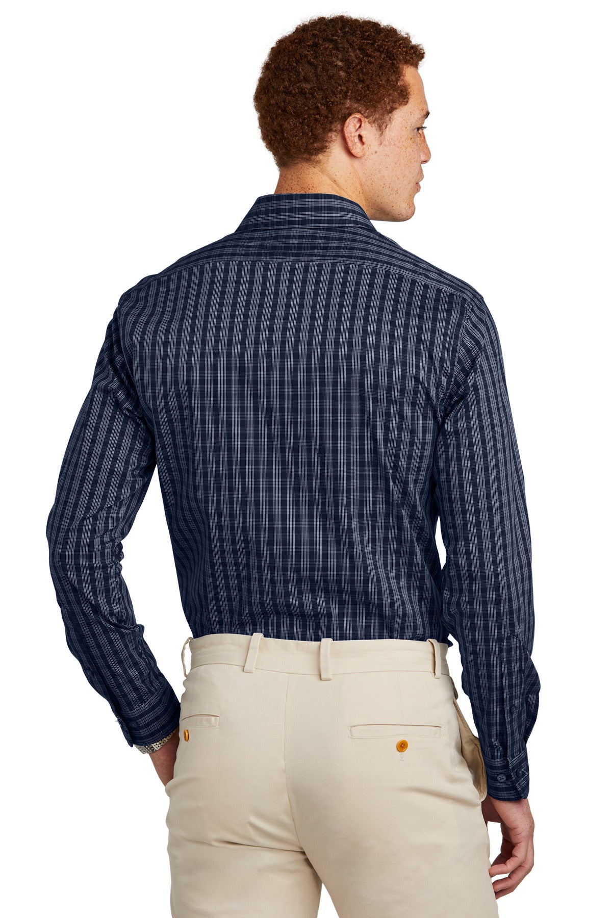 Brooks Brothers Tech Stretch Patterned Shirt. BB18006 Brooks Brothers