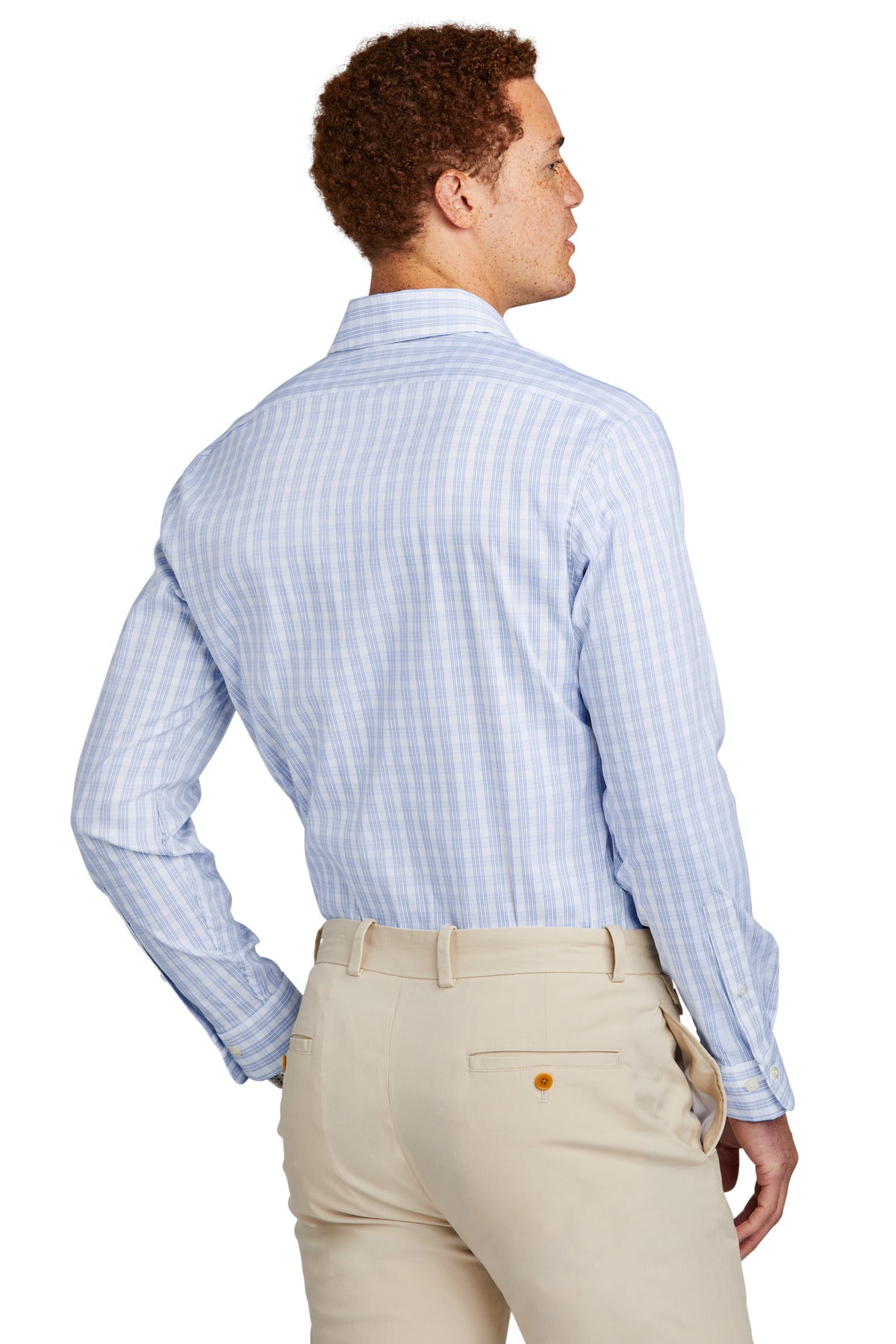Brooks Brothers Tech Stretch Patterned Shirt. BB18006 Brooks Brothers