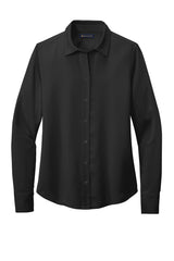 Brooks Brothers Women's Full-Button Satin Blouse. BB18007 Brooks Brothers