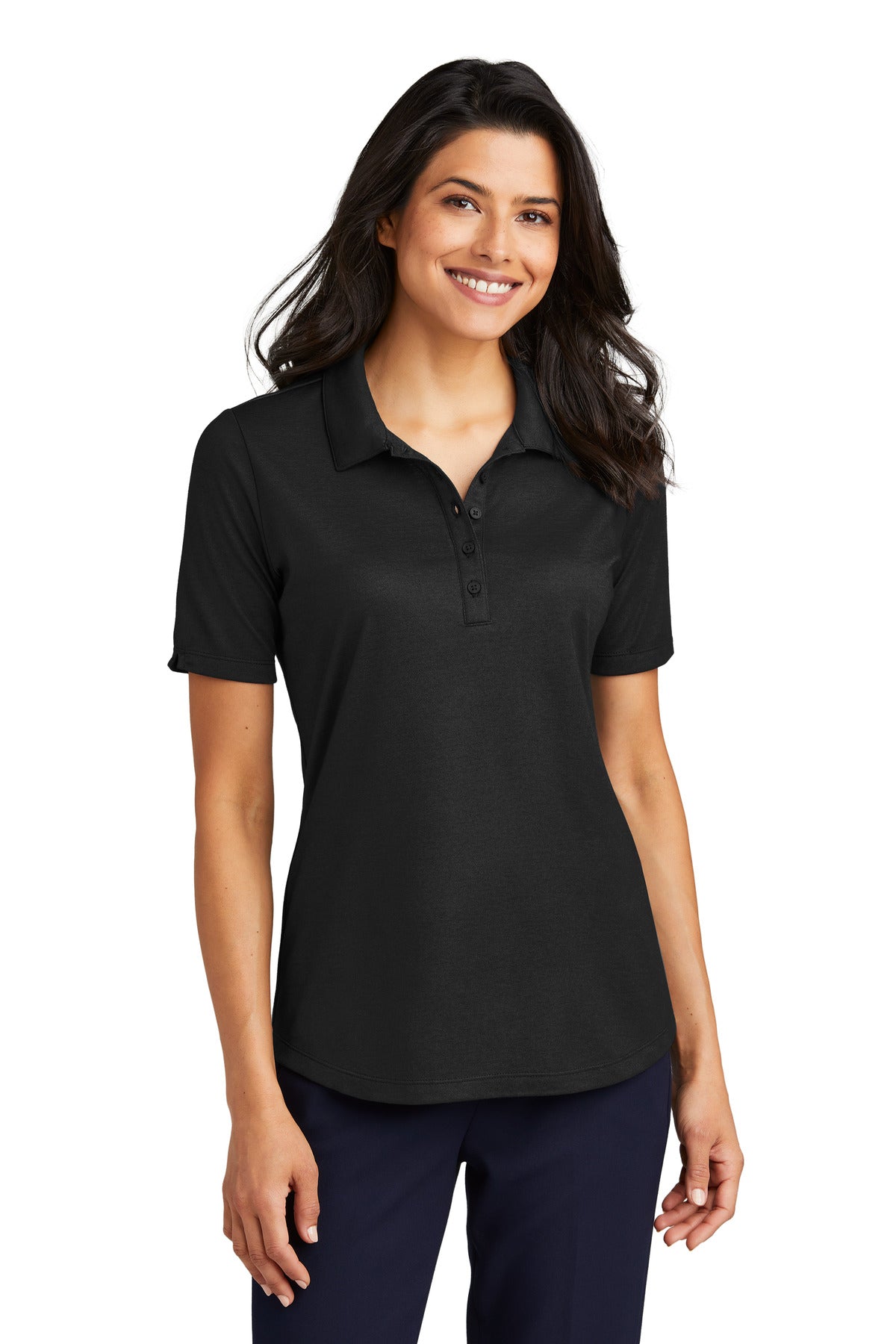 Port Authority Women's   Fine Pique Blend Polo LK830