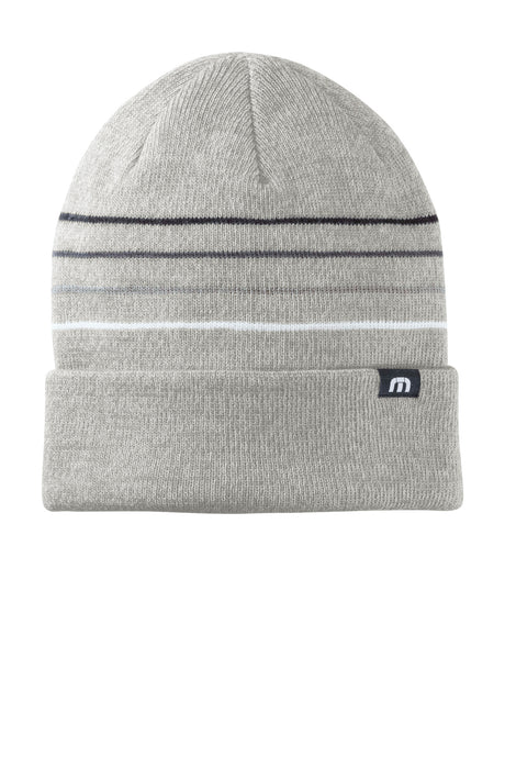TravisMathew Men's Striped Cuffed Beanie TM1MY393