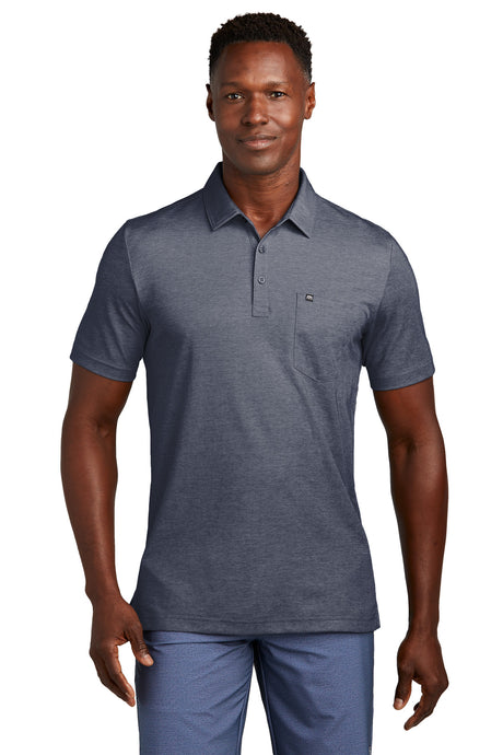 TravisMathew Men's Oceanside Heather Pocket Polo TM1MY404