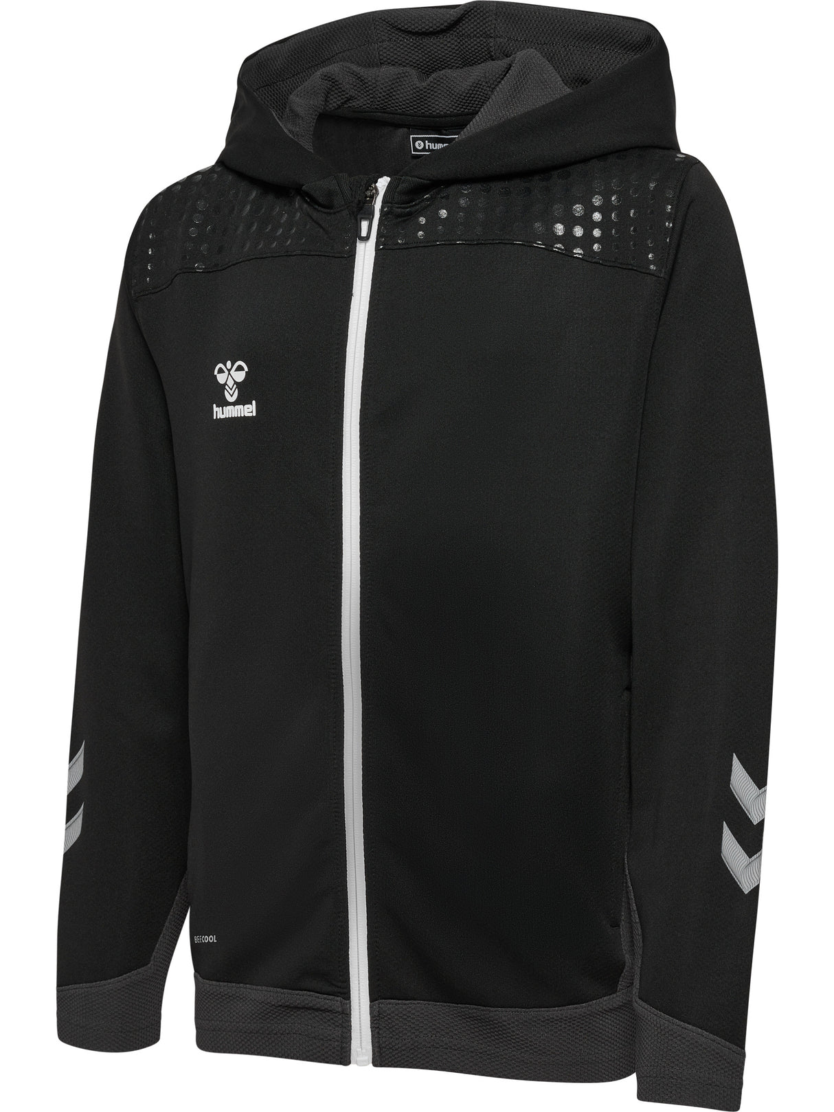 Hummel Youth Lead Zip Poly Hoodie Hummel