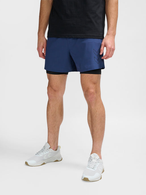 Hummel Men's Mt Fast 2 In 1 Shorts Hummel