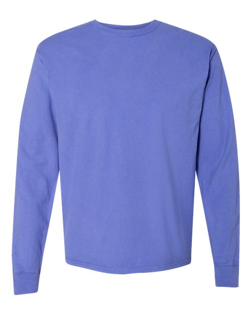 Hanes Men's Garment-Dyed Long Sleeve T-Shirt