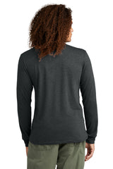 District Mens Perfect Tri Long Sleeve Henley DT145 District
