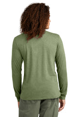 District Mens Perfect Tri Long Sleeve Henley DT145 District