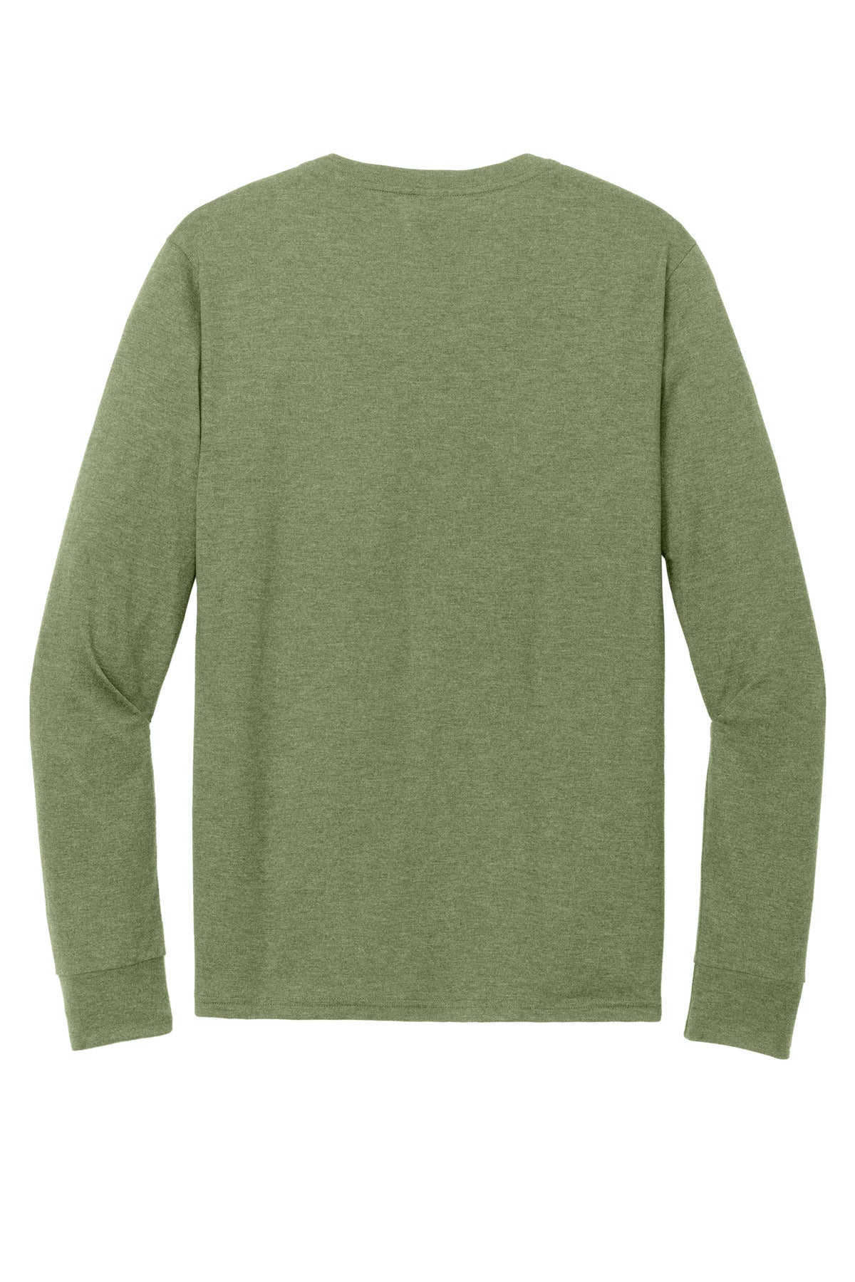 District Mens Perfect Tri Long Sleeve Henley DT145 District