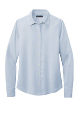 Brooks Brothers Women's Full-Button Satin Blouse. BB18007 Brooks Brothers