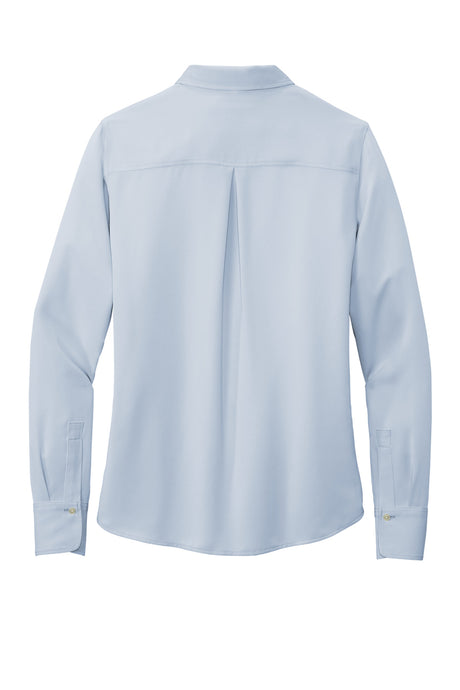 Brooks Brothers Women's Full-Button Satin Blouse. BB18007 Brooks Brothers