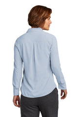 Brooks Brothers Women's Full-Button Satin Blouse. BB18007 Brooks Brothers