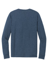 District Mens Perfect Tri Long Sleeve Henley DT145 District