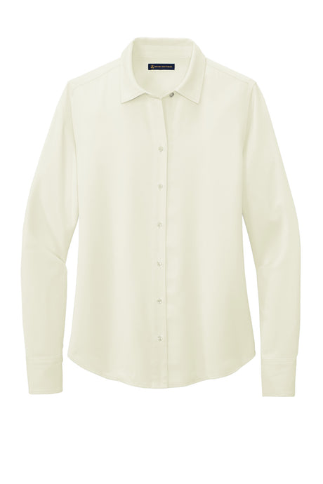Brooks Brothers Women's Full-Button Satin Blouse. BB18007 Brooks Brothers