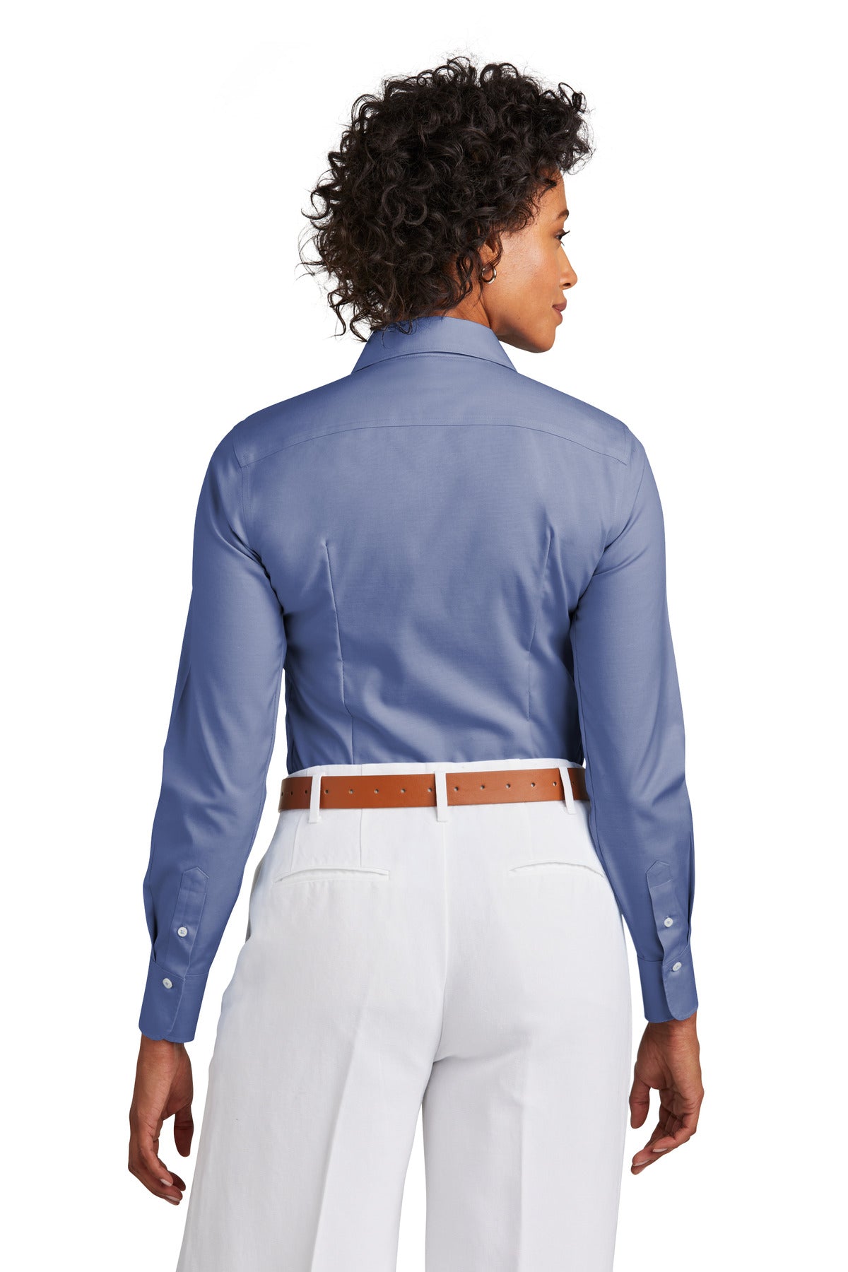 Brooks Brothers Women's Wrinkle-Free Stretch Pinpoint Shirt. BB18001 Brooks Brothers
