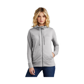 District Women's   Featherweight French Terry   Full-Zip Hoodie DT673