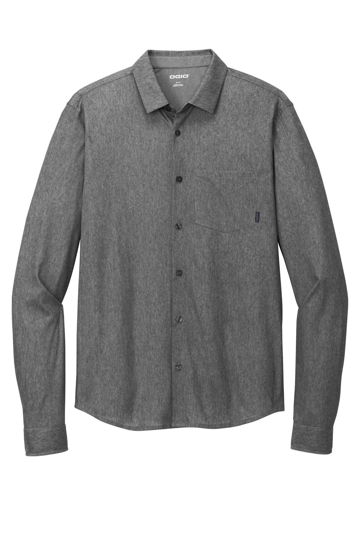 OGIO Men's Extend Long Sleeve Button-Up. OG161 OGIO
