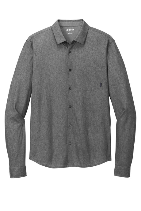 OGIO Men's Extend Long Sleeve Button-Up. OG161 OGIO