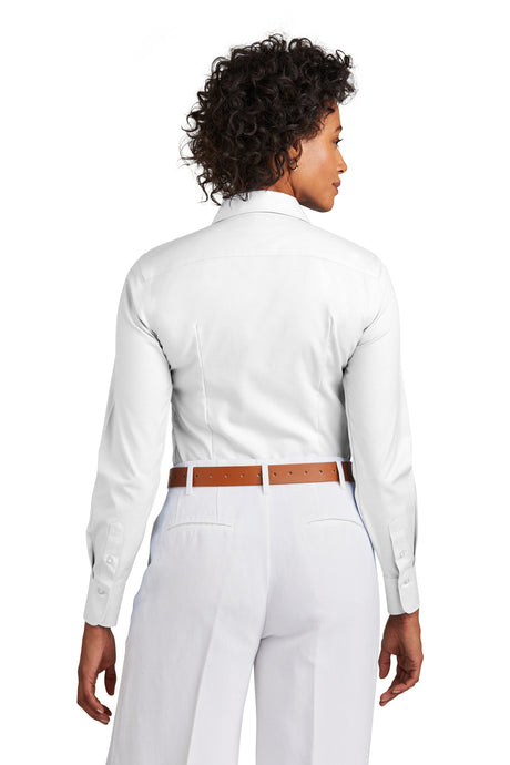 Brooks Brothers Women's Wrinkle-Free Stretch Pinpoint Shirt. BB18001 Brooks Brothers