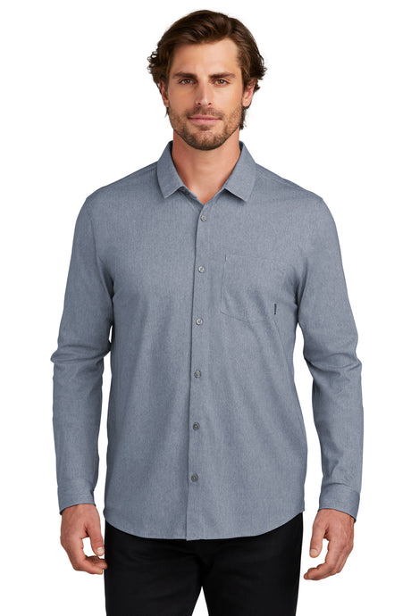 OGIO Men's Extend Long Sleeve Button-Up. OG161 OGIO