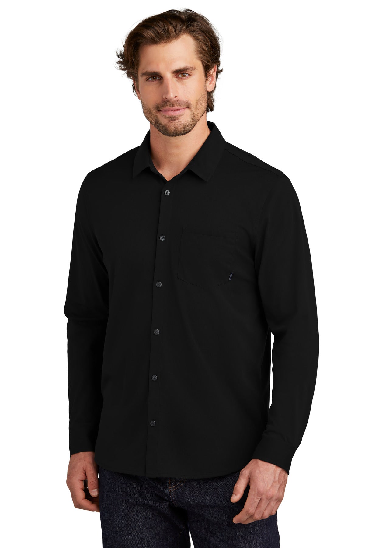 OGIO Men's Extend Long Sleeve Button-Up. OG161 OGIO