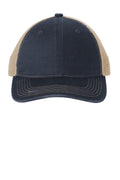 Port Authority    Distressed Mesh Back Cap C600