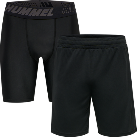 Hummel Men's Te Topaz Shorts Set 2-Pack Hummel
