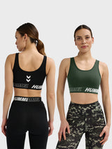 Hummel Women's Te Maja Cotton Sports Top 2-Pack Hummel
