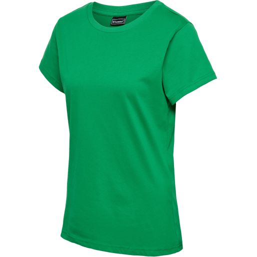 Hummel Women's Red Basic Short Sleeve T-Shirt Hummel