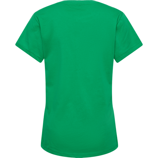 Hummel Women's Red Basic Short Sleeve T-Shirt Hummel