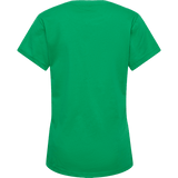 Hummel Women's Red Basic Short Sleeve T-Shirt Hummel